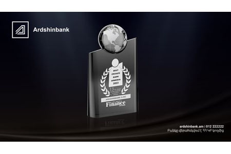 Ardshinbank Private Banking Receives Recognition as Best in Armenia by Global Banking & Finance Review
