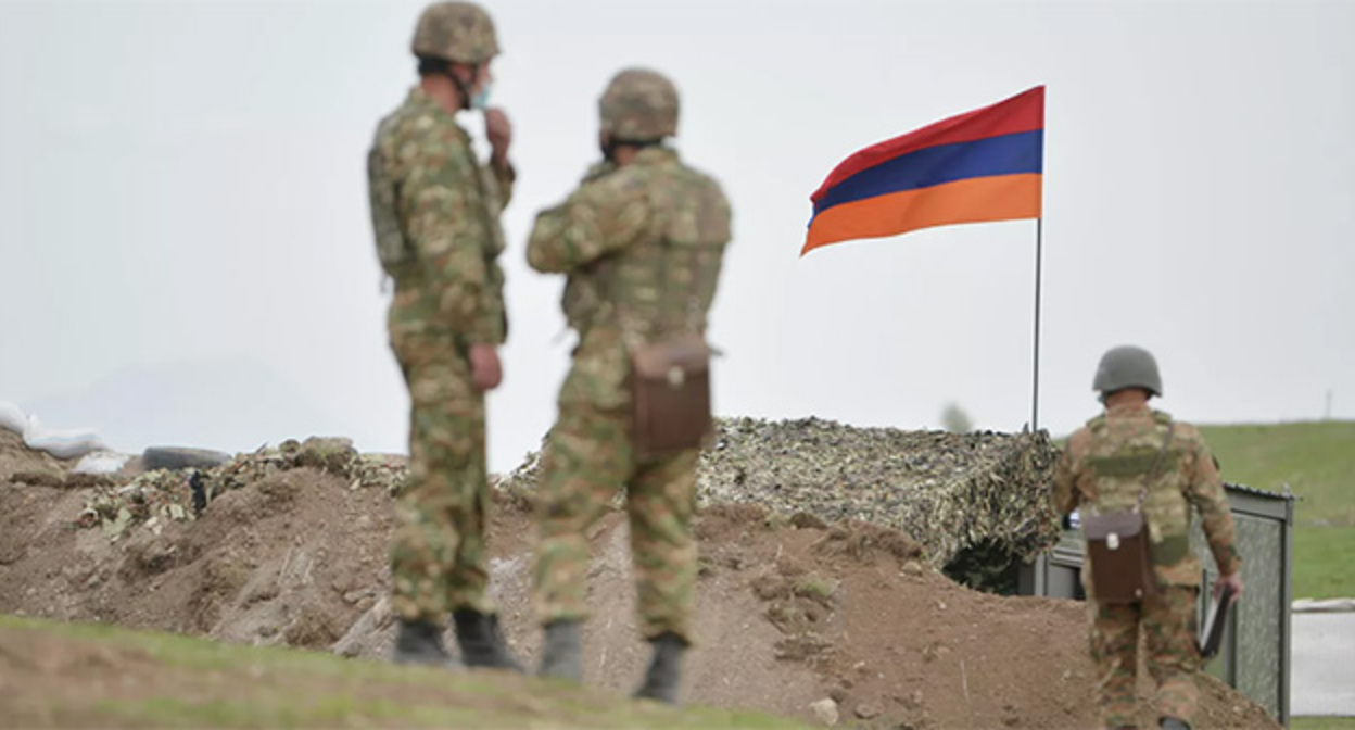 Враг обстрелял позиции ВС Армении в направлении Верин Шоржа