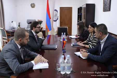 ՀՀ մարդու իրավունքների պաշտպանը ՆԱՏՕ-ի ներկայացուցիչներին պատմել է Լեռնային Ղարաբաղի հայ բնակչության իրավունքների խախտումների մասին