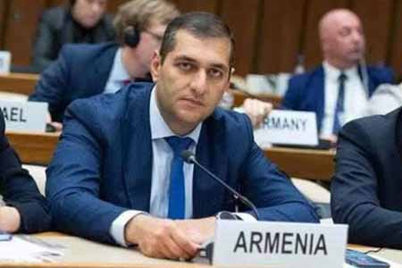 Замминистра здравоохранения Армении поднял вопрос матерей-одиночек Арцаха в рамках Конференции по народонаселению и развитию в Женеве