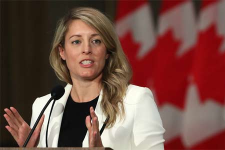 Канада увеличила помощь для насильственно перемещенных арцахцев до  3.9 млн долларов - Мелани Жоли