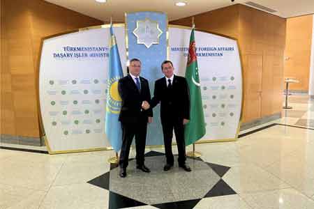 Туркменистан и Kазахстан нацелены на укрепление стратегического партнёрства