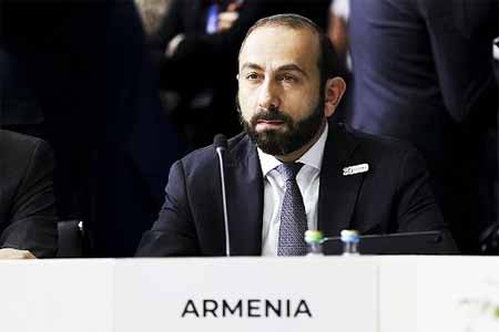 Mirzoyan: There is long way to go for development and deepening of  Armenia-EU relations 