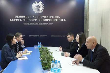 U.S. willing to assist Armenia`s Ministry of Interior in corruption  control