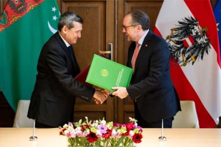 Министры иностранных дел Туркменистана и Австрии подписали новое соглашение о сотрудничестве 