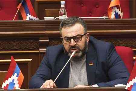 Statements by Alen Simonyan are carte blanche for aggression:  Opposition MP