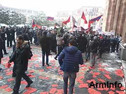 "Army in Reality" public interest group slums Armenian Police for violence and violation of freedom of expression 