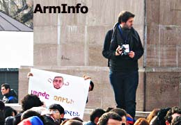 Երևանում ընթացել է պարտադիր կուտակային կենսաթոշակային համակարգի  դեմ բողոքի հերթական ակցիան   