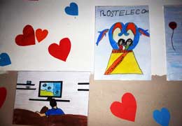 Foster children of the Yerevan Nubarashen boarding-school N 2 thank "Rostelecom" company 