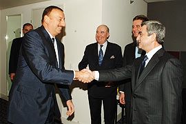 Встреча Саргсягн-Алиев-Оланд состоится 27 октября в Елисейском дворце