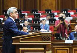 Social Democrat Hunchakian Party to support Serzh Sargsyan during the forthcoming presidential election
