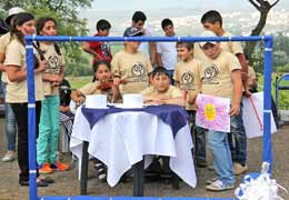 При поддержке Банка ВТБ (Армения) в инклюзивном пансионате "Элен" для детей с инвалидностью состоялось закрытие лагерного сезона