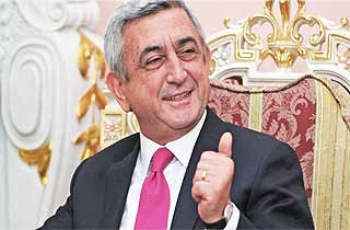 Serzh Sargsyan is elected as Prime Minister 