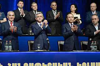 В Ереване стартовал 16-ый съезд правящей Республиканкой партии Армении