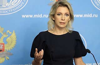 Захарова прокомментировала обсуждаемую в СМИ информацию о том, что Лавров в ходе визита в регион привез "план Путина" по Нагорному Карабаху