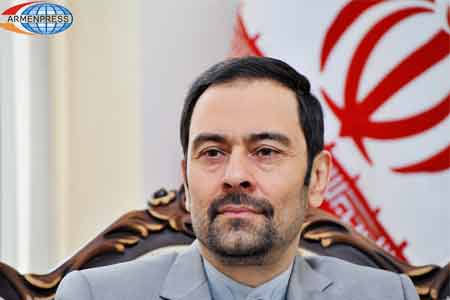Посол: Иран заинтересован в расширении сотрудничества с молодым и инициативным руководством Армении, пришедшим к власти по итогам "бархатной революции"