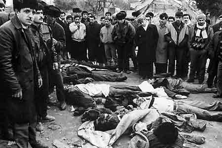 Ровно 32 года назад сегодня азербайджанскими властями были учинены погромы армян в Баку