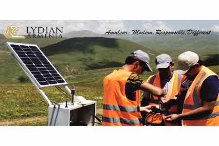 Lydian company`s formed consultative group will work on Independent  Advisory Panel monitoring of Amulsar 