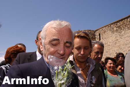 Legendary Charles Aznavour celebrates his 93th anniversary