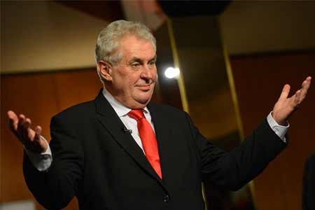Czech President confessed that he was criticized for recognizing the  Armenian Genocide in the Ottoman Empire
