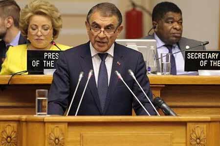 Speaker of the Armenian parliament at the session of the  Interparliamentary Union Assembly  drew attention to the xenophobic  policy of Baku and Ankara