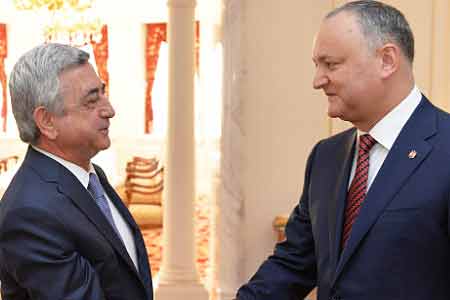 Додон: Армения и Молдова обречены иметь хорошие отношения со всеми - и с Западом, и с Востоком