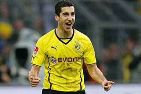 Mkhitaryan scored in the first match for a new club
