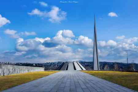 Высокопоставленная российская делегация посетила мемориальный комплекс жертв Геноцида армян
