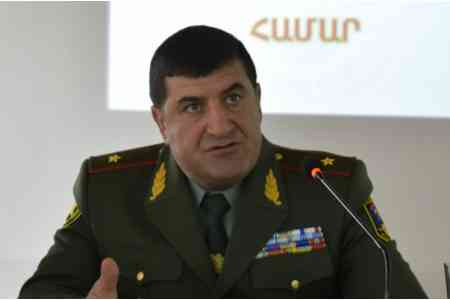 Commander of United Group of Forces Tigran Parvanyan dismissed  