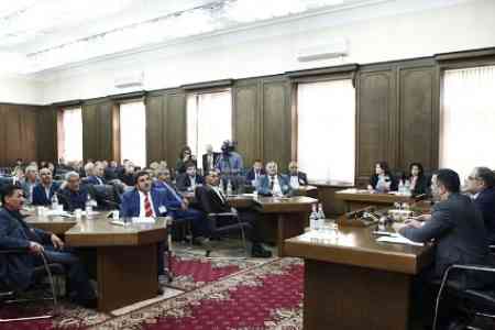 The draft law of Armenia "On National Minorities" is discussed in  parliament