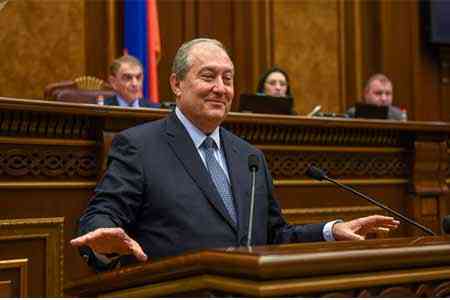 Armen Sarkissian: I will come out with a statement concerning whether  I would sign draft bill on amending the law on "Regulations of the  National Assembly