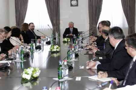  Edward Nalbandian met with foreign diplomats accredited in Armenia in  combination