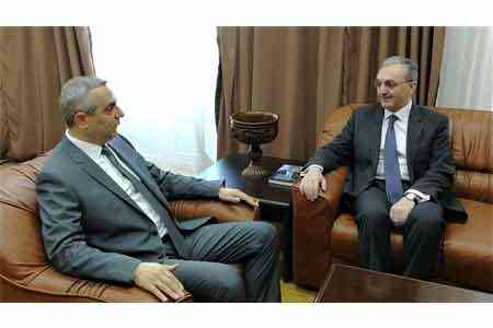 Armenian and Artsakh Foreign Ministers discuss Karabakh conflict