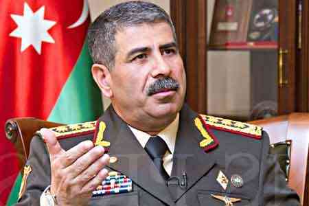 Azerbaijani Defense Minister once again accused Armenia of delaying  of talks on Karabakh