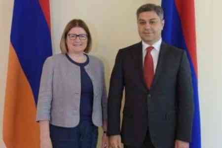 NSS of Armenia and British Embassy agree to deepen cooperation  between law enforcement bodies of two countries