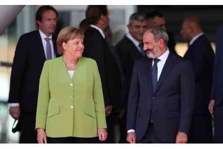Н. Пашинян: Первый визит канцлера Германии  в Армению совпал с историческими для страны демократическими преобразованиями 