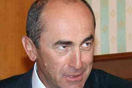 Kocharyan calls "nonsense" the  criminal case against him on charges  of money laundering