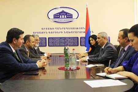 High-rankied  officials of Artsakh received Senator of the State of  California USA, Mayor and Secretary of the City Hall of Glendale