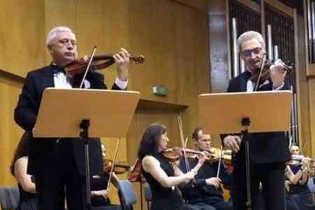 Сюрприз от Посла: На концерте камерного оркестра в Болгарии Армен Саргсян сыграл на скрипке