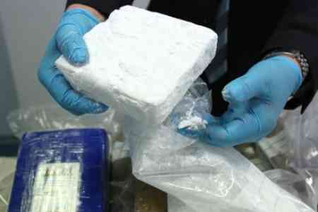 СНБ РА выявила попытку незаконного ввоза в Армению 1 тонны кокаина на сумму в $250 млн