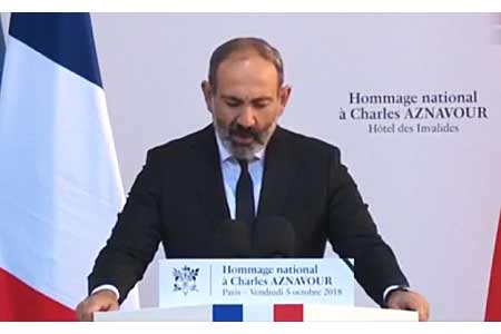 Pashinyan: His voice spread throughout the world, reached the  farthest countries and melted even the coldest hearts