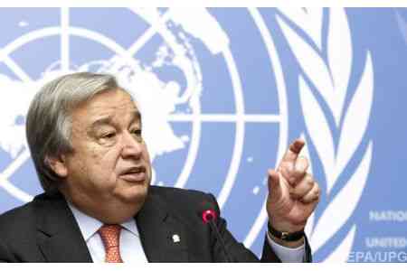 UN Sec Gen calls on Armenia, Azerbaijan to resolve all issues for  full normalization of relations
