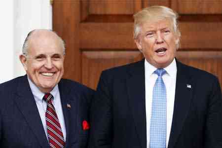 Trump Adviser Rudi Giuliani to arrive in Armenia