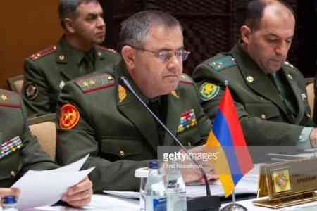Начальник Генштаба Армении и представитель МККК очертили дальнейшие направления взаимодействия