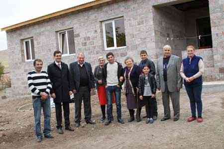 The dilapidated and damp half-built house of Tatul village is now a new and a decent home