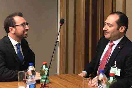 Италия рассматривает возможность реализации в Армении программ в сферах борьбы с коррупцией и правосудия