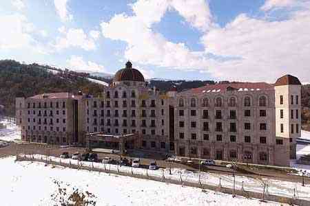 Hotel "Golden Palace" in Tsaghkadzor tentatively December 15 will be  put up for auction