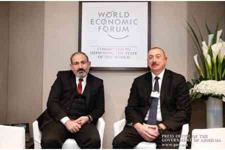Nikol Pashinyan and Ilham Aliyev had an informal meeting in Davos
