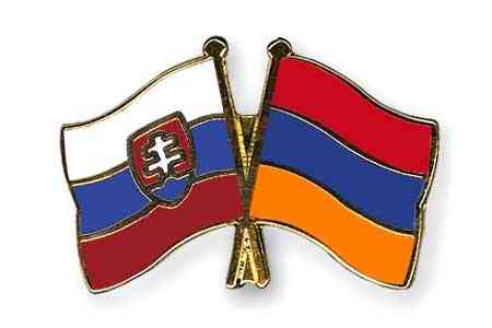 In Armenia, waiting for the Speaker of the Parliament of Slovakia