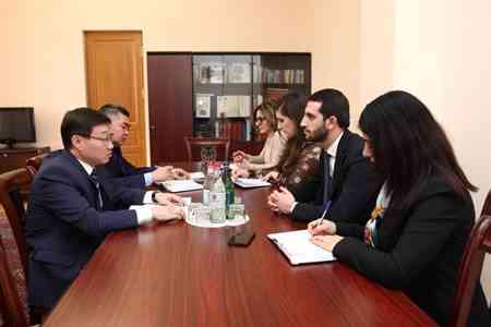 Ambassador of the Republic of Kazakhstan in the Republic of Armenia:  Formation of the Armenian part of the <friendship group> will be an  effective tool of inter-parliamentary dialogue